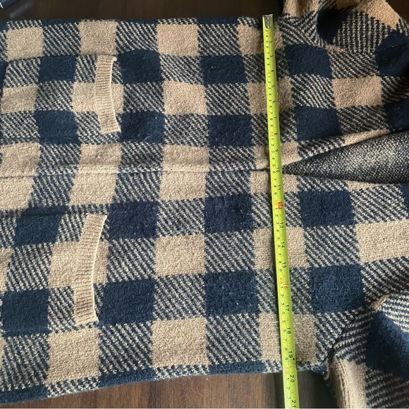 Madewell Buffalo Check Kent Cardigan Sweater in Coziest Yarn Size Small - Picture 3 of 8